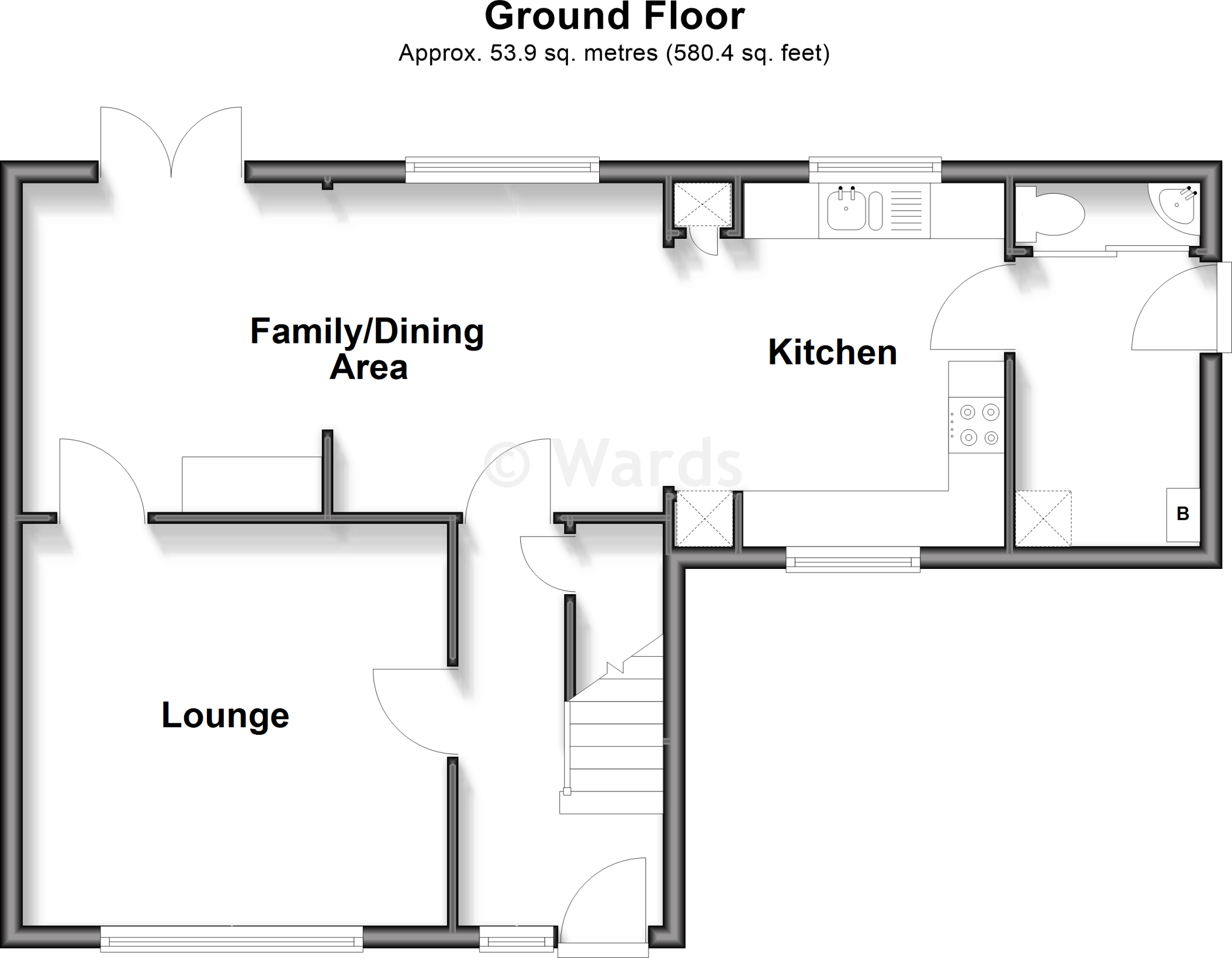 Horselees Road, Boughton-Under-Blean, Faversham, Kent floorplan