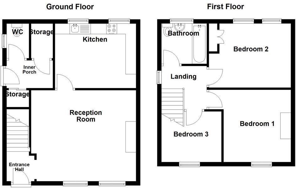 Barnes Avenue, Rossendale floorplan