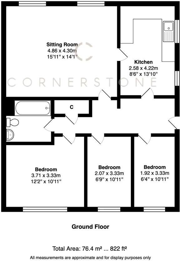 Stone Mill Court, Meanwood, Leeds, West Yorkshire floorplan