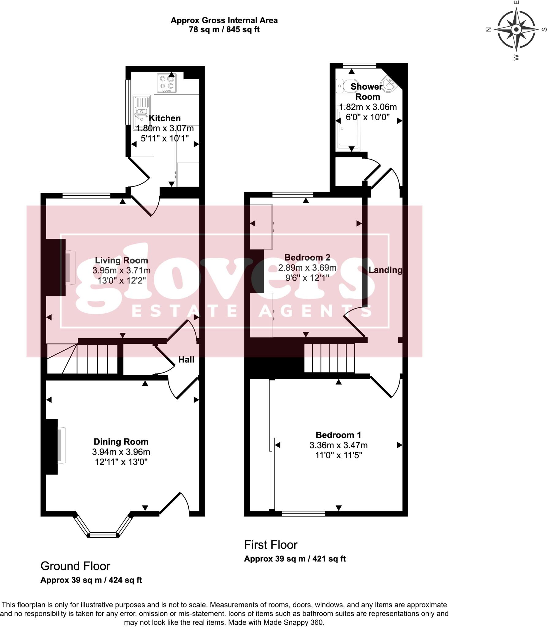 Springfield Drive, High Street, Kings Heath, Birmingham, B14 7BQ floorplan