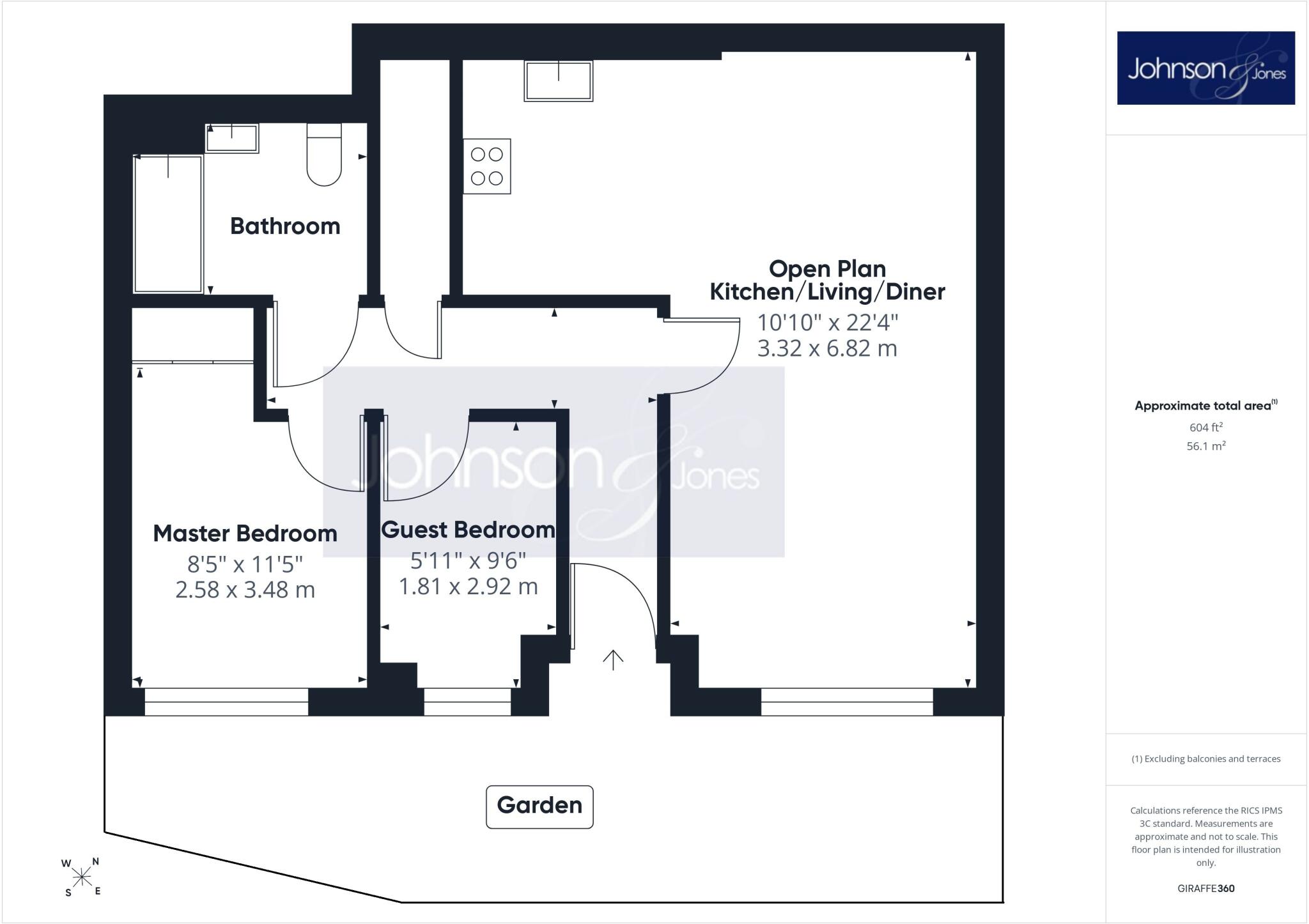 Guildford Street, Chertsey, Surrey floorplan