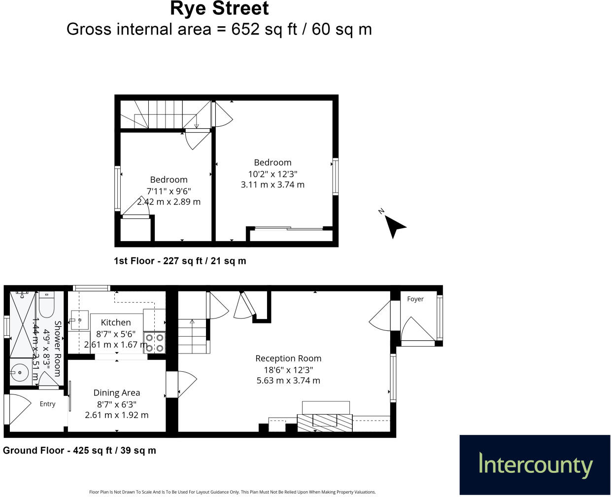 Rye Street, Bishop's Stortford, Hertfordshire, CM23 floorplan