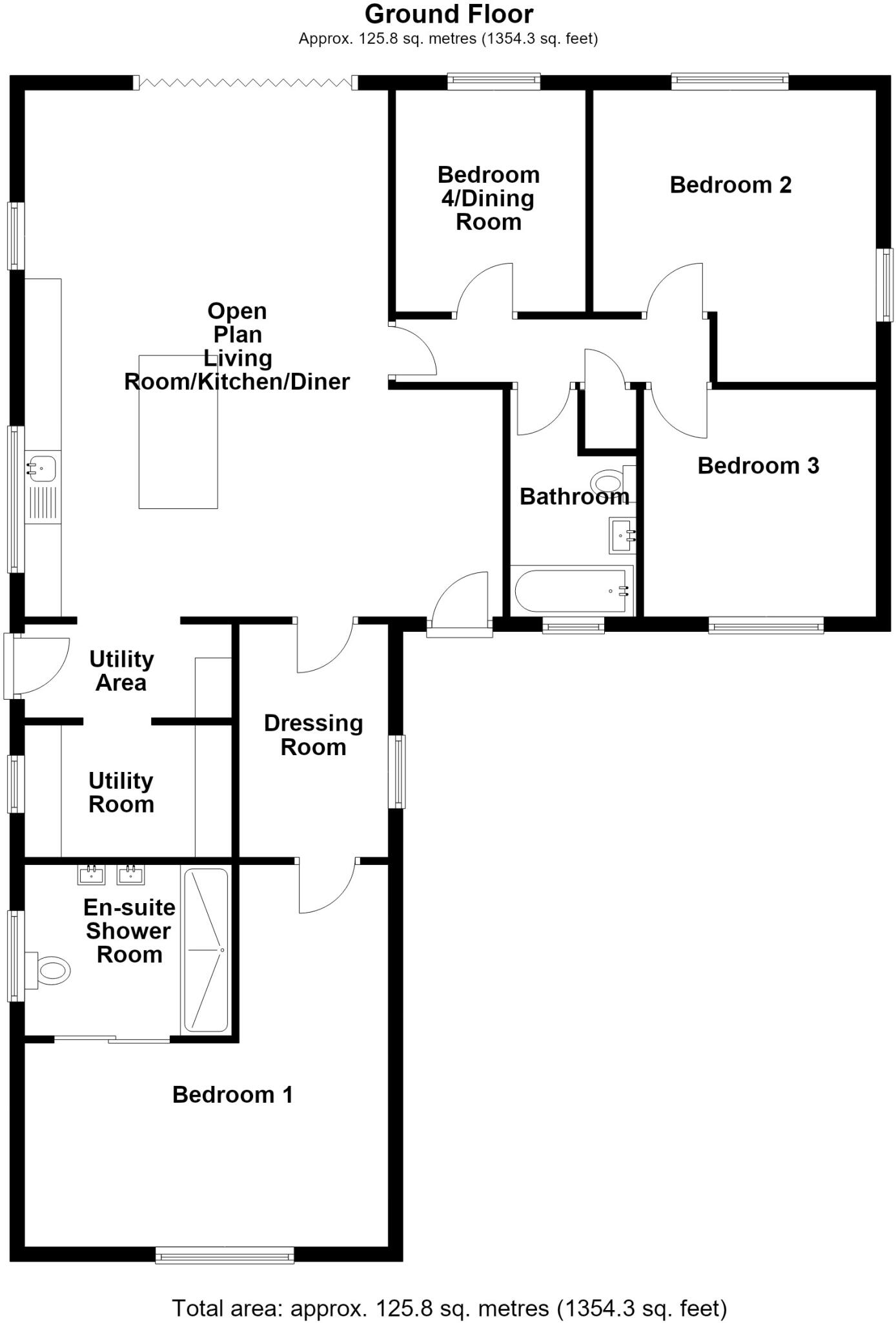 Willow Drive, Bourne, Lincolnshire, PE10 floorplan