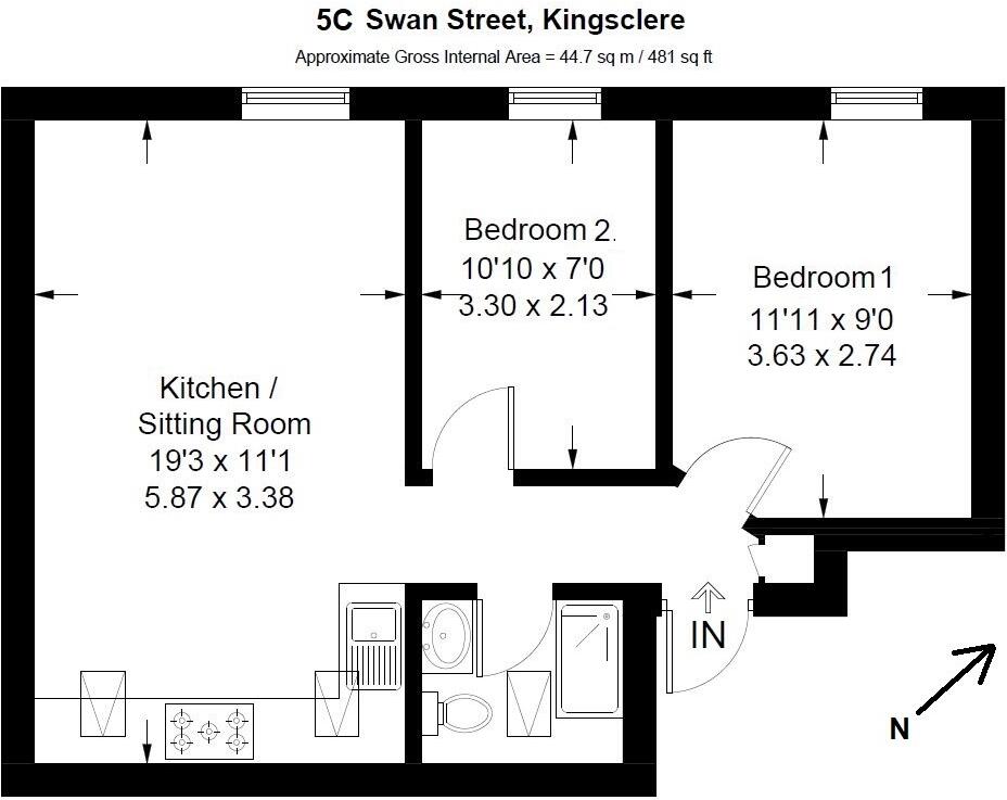 Swan Street, Kingsclere, Newbury, Hampshire, RG20 floorplan