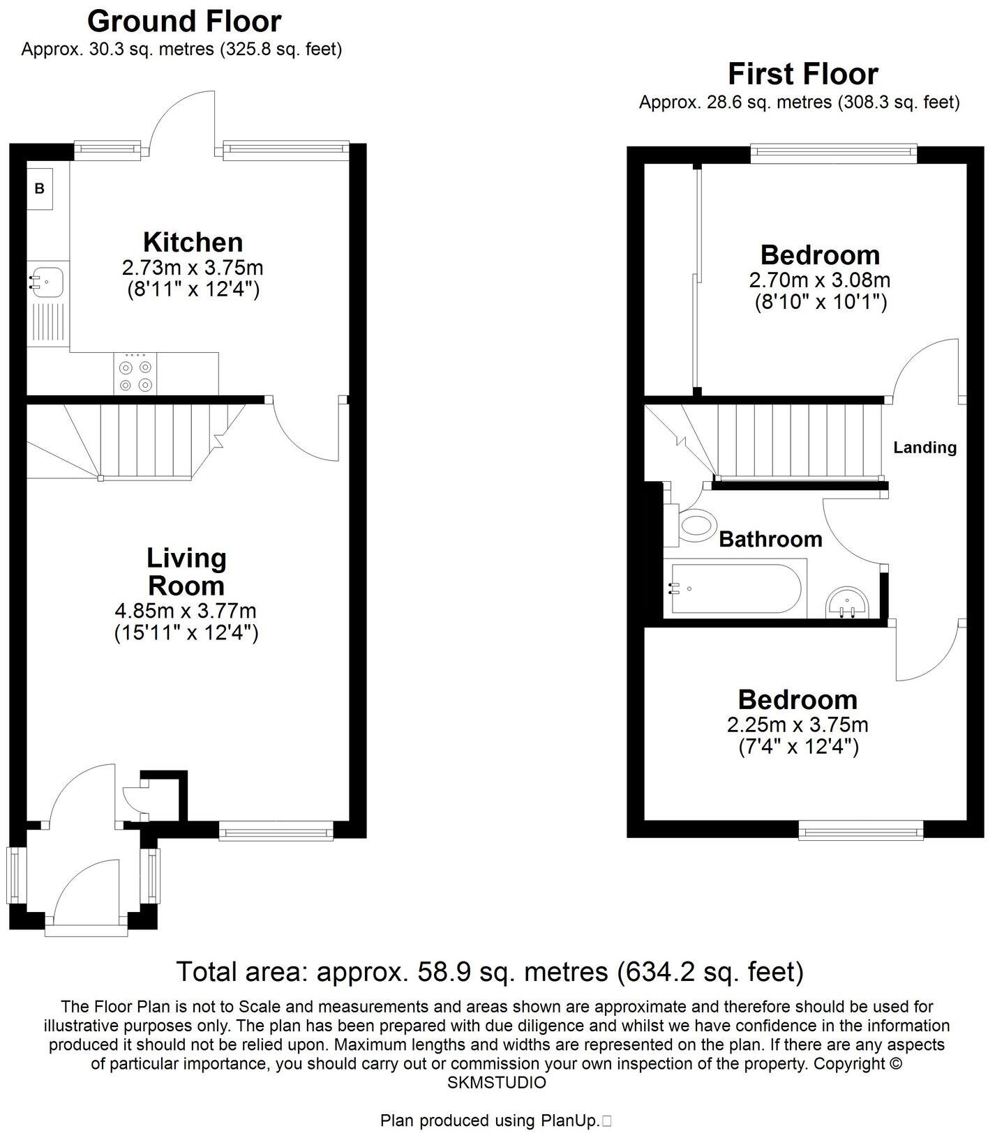 Summer Street, Slip End, LU1 floorplan