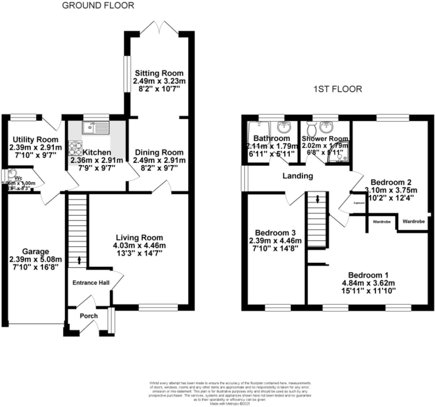 Crescent Road, Downend floorplan
