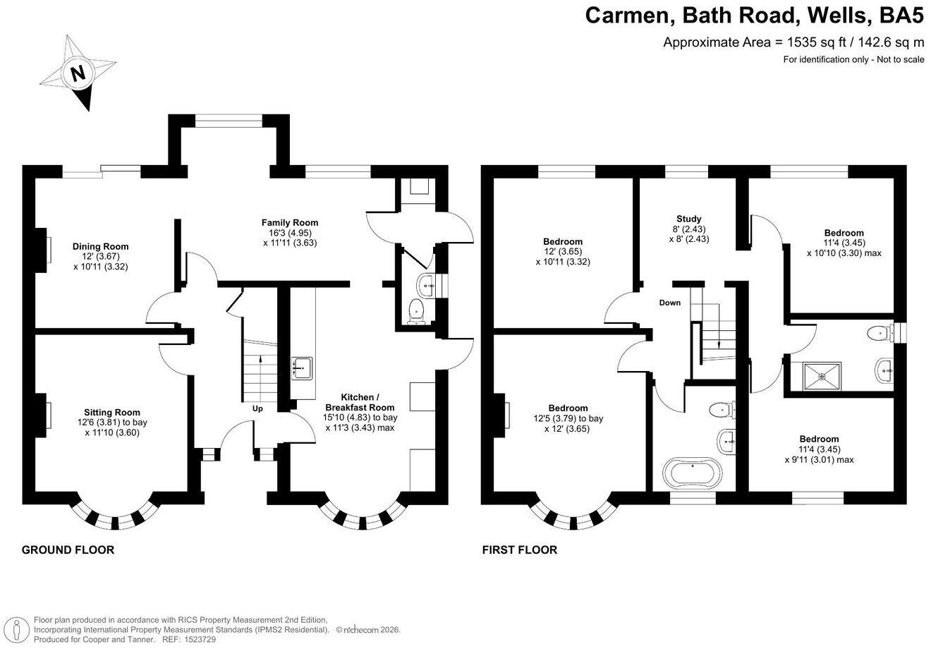 Bath Road, Wells, BA5 floorplan