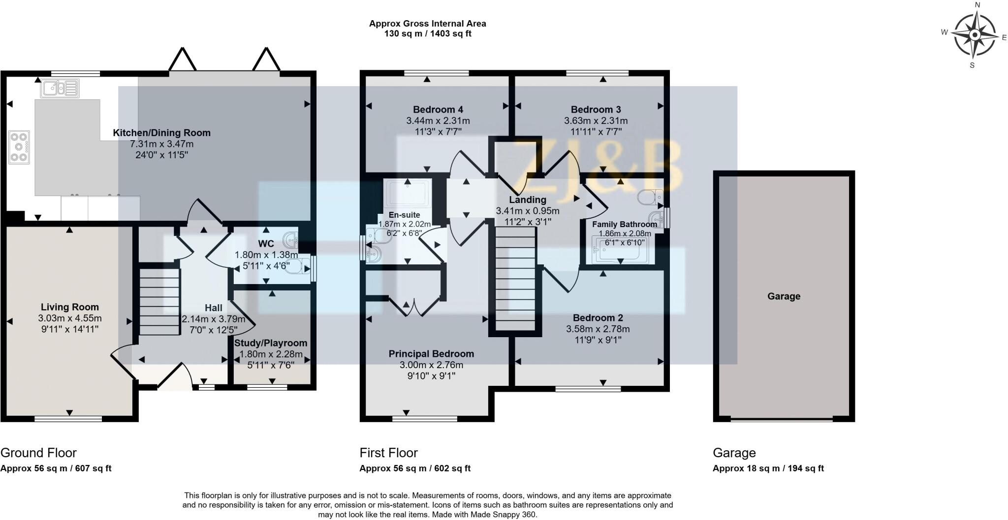 Dymock Drive, Oteley Road, Shrewsbury, Shropshire, SY2 6GU floorplan