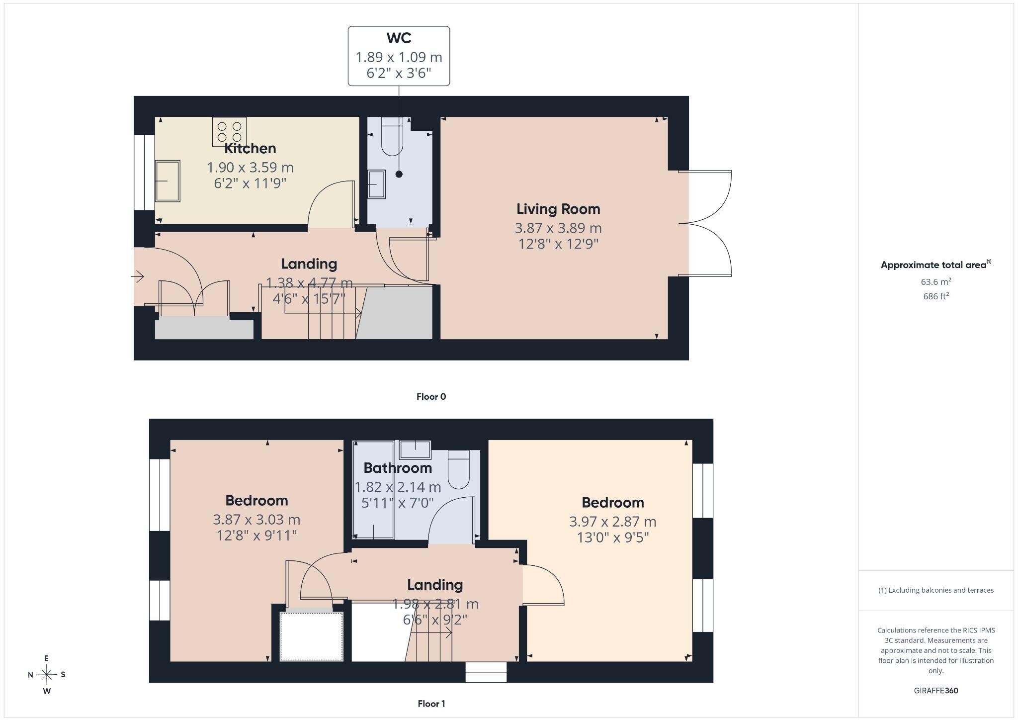 Celebration Drive, Blacon, Chester, Cheshire, CH1 5FE floorplan