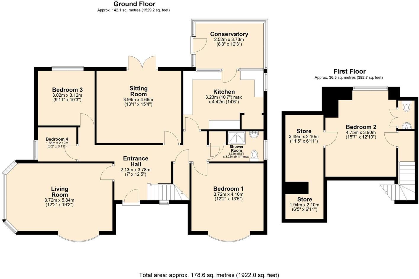 Brimington Road, Chesterfield, S41 floorplan