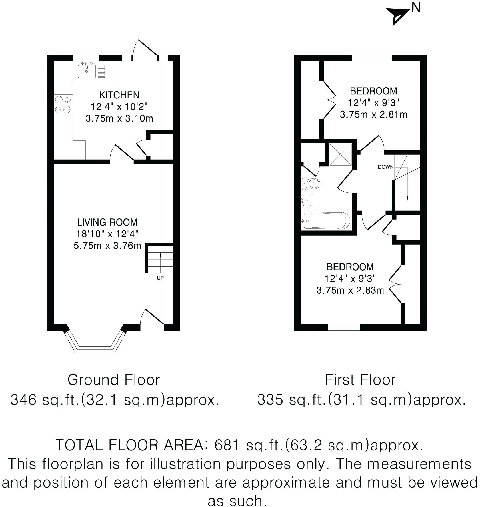 Longcroft Gardens, Welwyn Garden City, AL8 floorplan