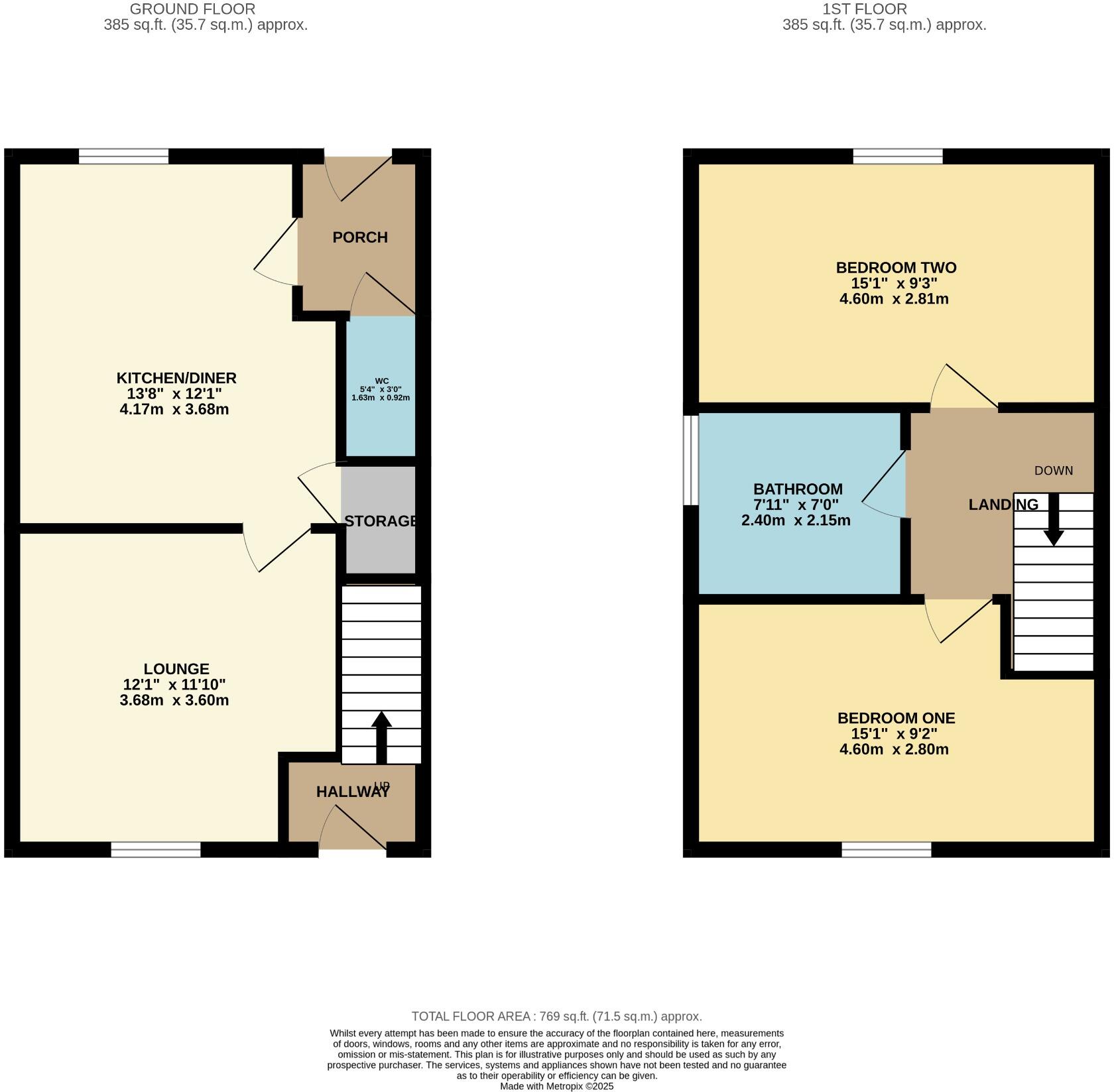 Norris Drive, Plymouth, Devon, PL6 6FU floorplan