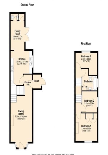 The Green, Wooburn Green, Buckinghamshire, HP10 floorplan