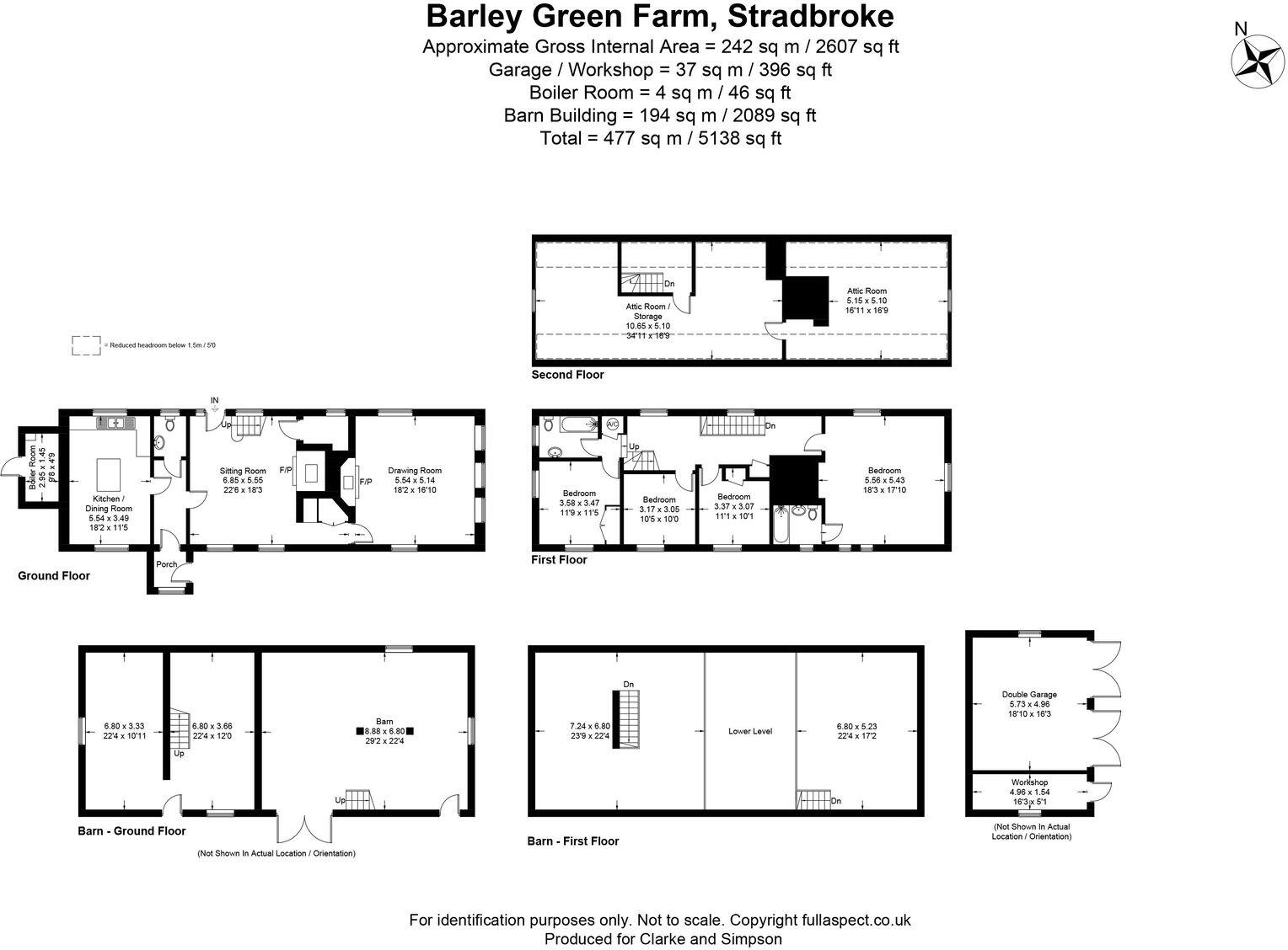 Stradbroke, Nr Eye, Suffolk floorplan
