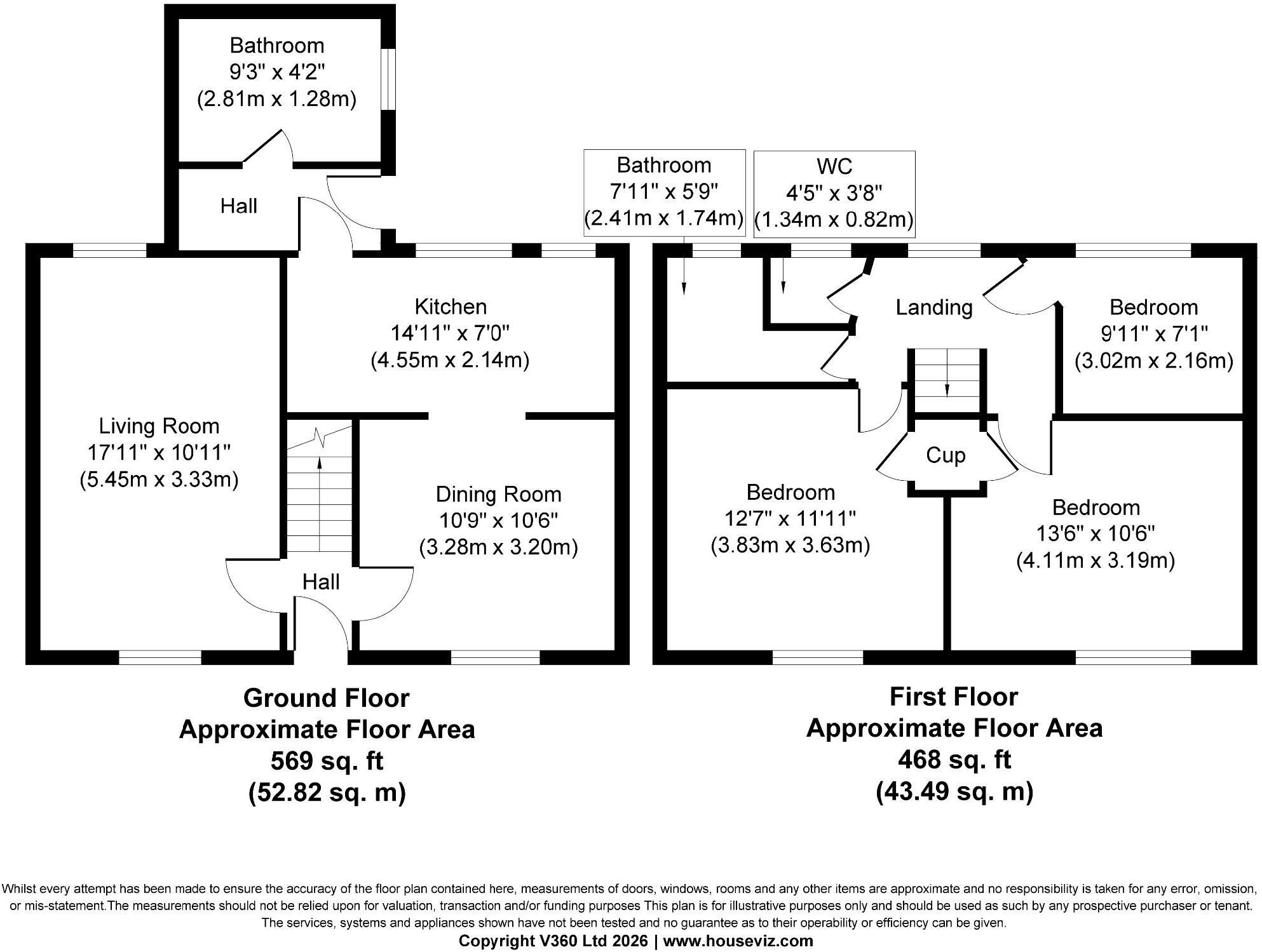 Valley Road, Nottingham floorplan