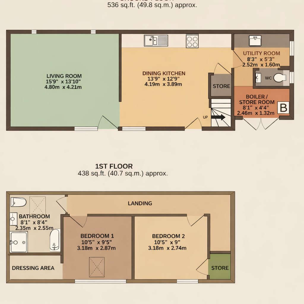 Blencow, Penrith, CA11 floorplan