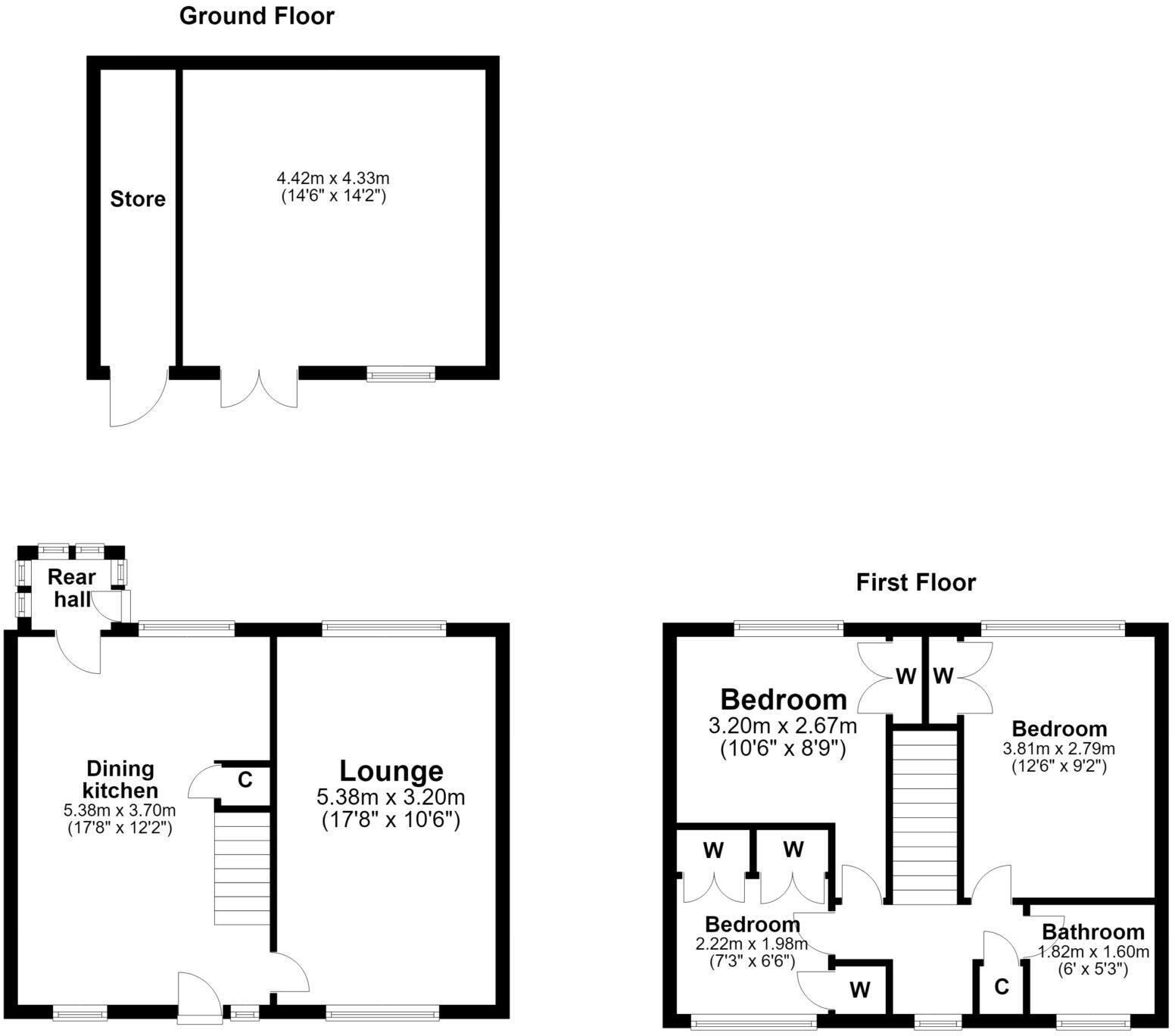 22 Thornwood Avenue, Ayr, KA8 0NS floorplan