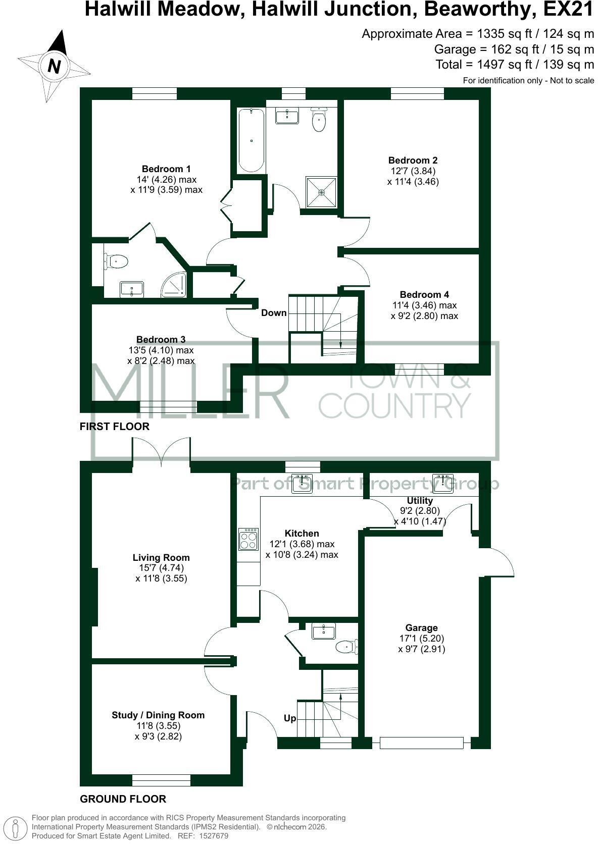 Halwill Meadow, Halwill Junction, Devon, EX21 5PP floorplan