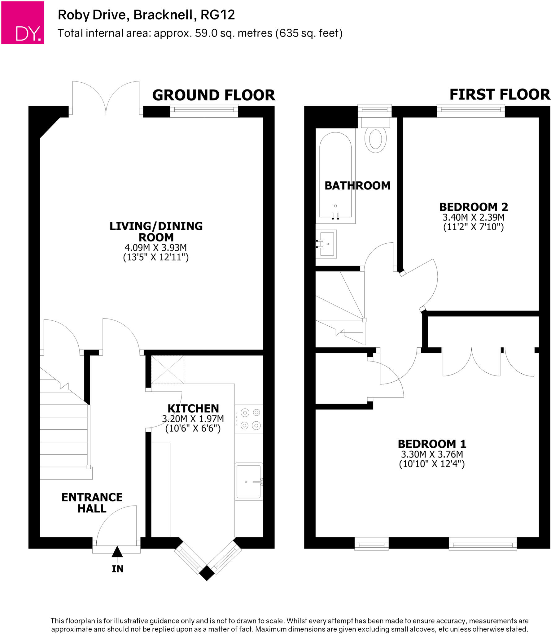 Roby Drive, Bracknell, RG12 floorplan