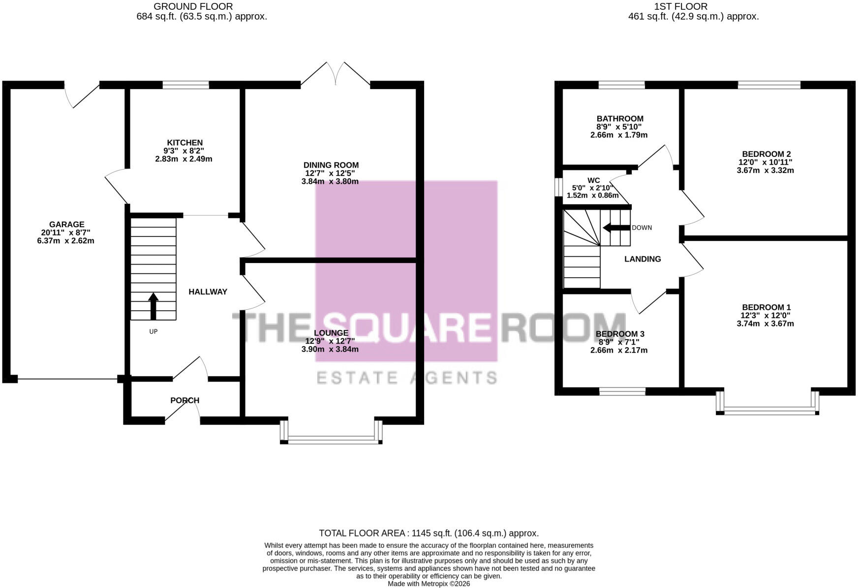Brookfield Road,  Thornton, FY5 floorplan