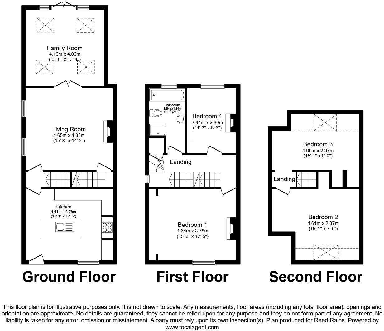 Leeds Road, Wakefield, West Yorkshire, WF1 floorplan