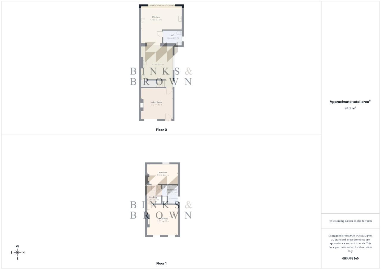 Ruskin Road, Stanford-Le-Hope, Essex, SS17 0LH floorplan