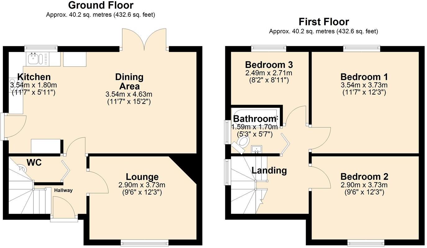 Park Lane, Preesall, Poulton-Le-Fylde floorplan