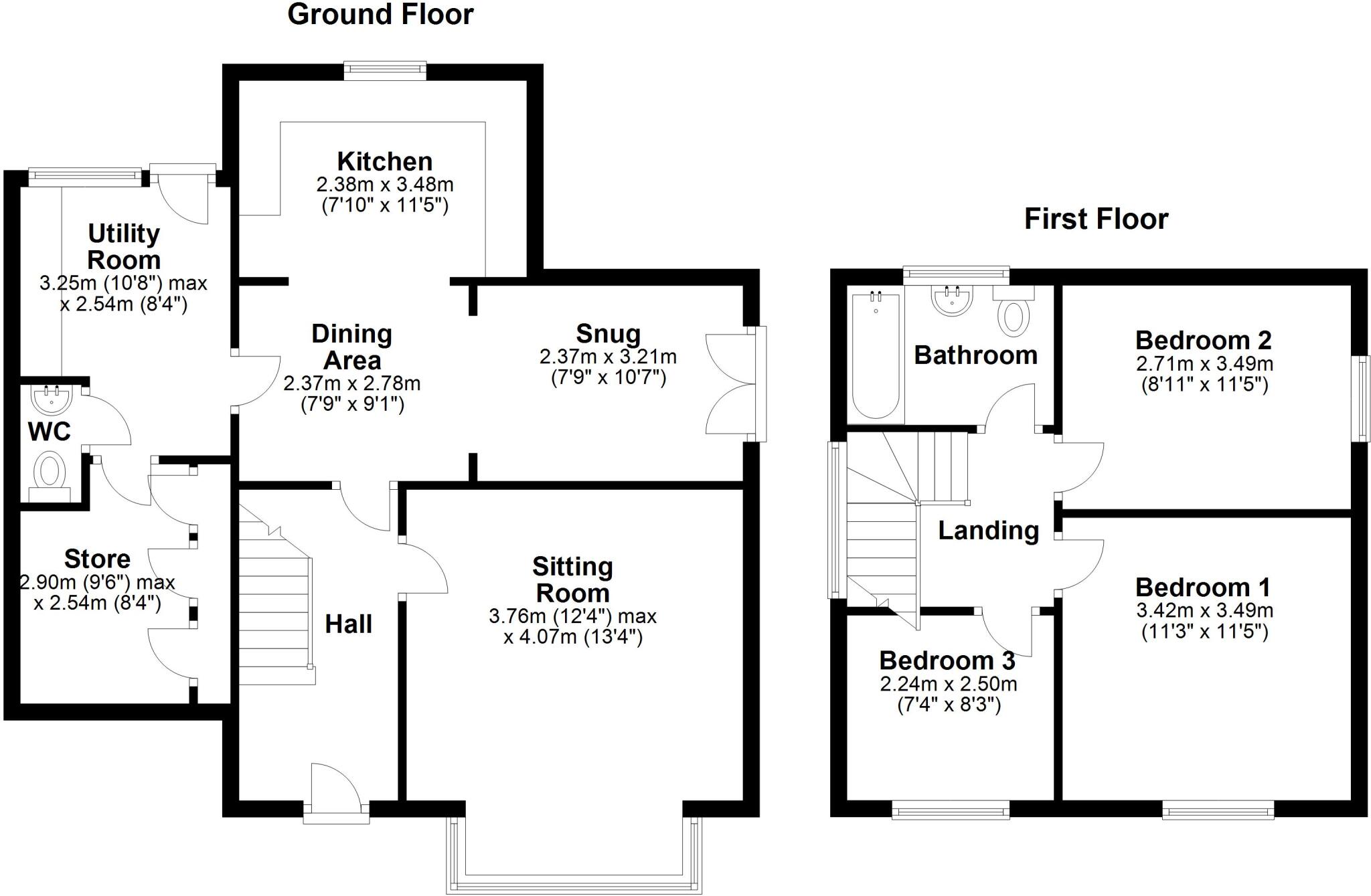 Caversham Road, Newcastle upon Tyne, Tyne and Wear, NE5 floorplan