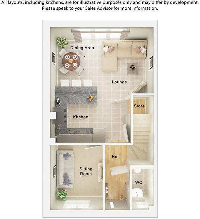 The Astbury, Roman Heights, Holts Lane, Poulton-le-Fylde, Fylde Coast, FY6 8HP floorplan