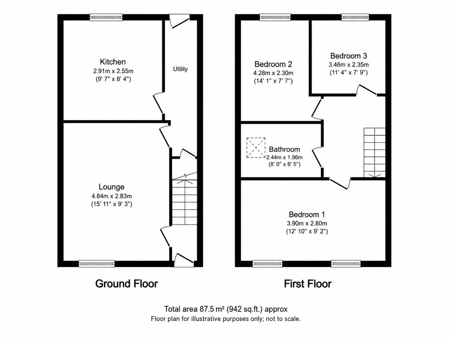 Bodafon Terrace, Blaenau Ffestiniog floorplan