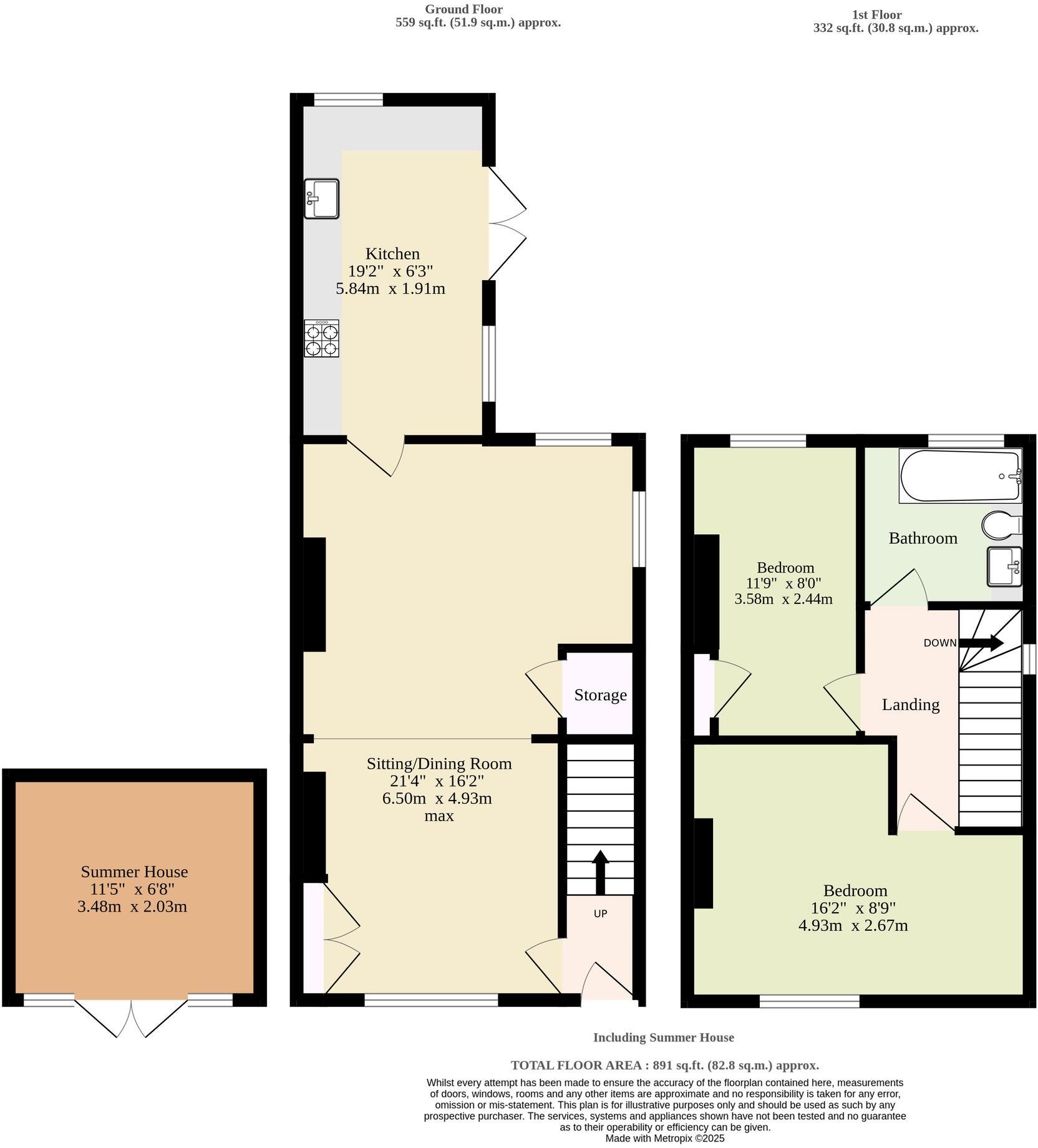 Marina Road, Mundesley floorplan