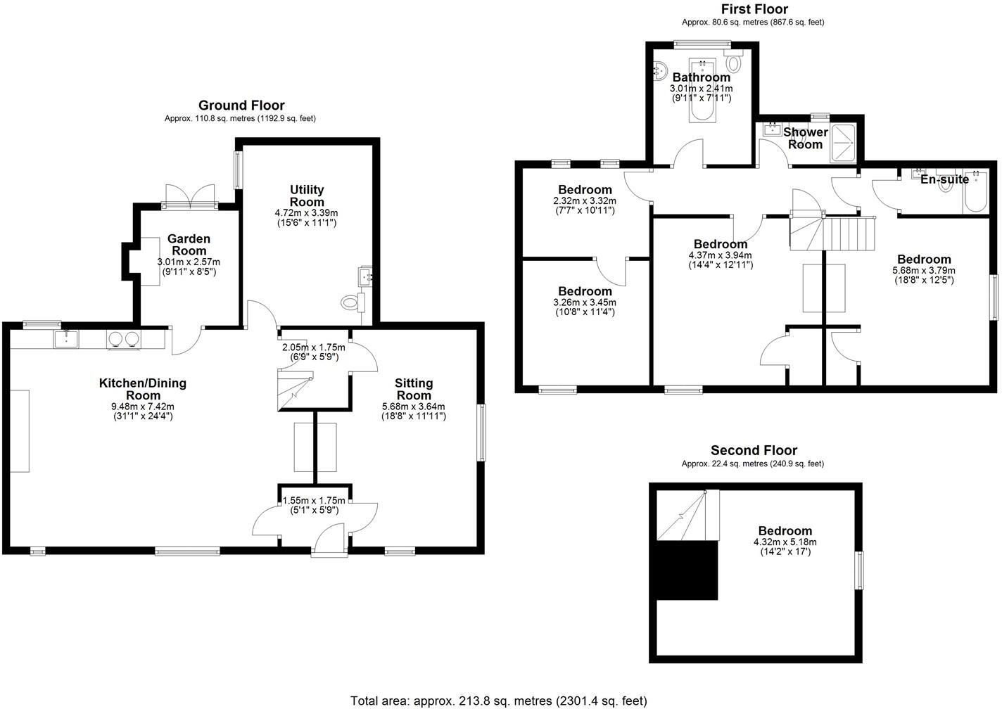 Station Road, Yoxford, floorplan