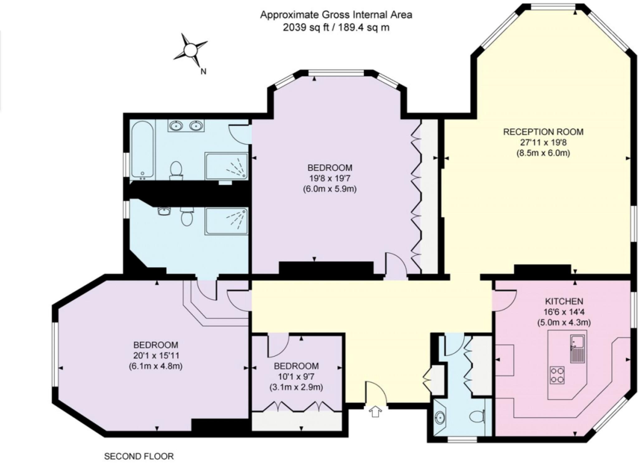 Kings Ride House, Prince Albert Drive, Ascot, Berkshire, SL5 floorplan