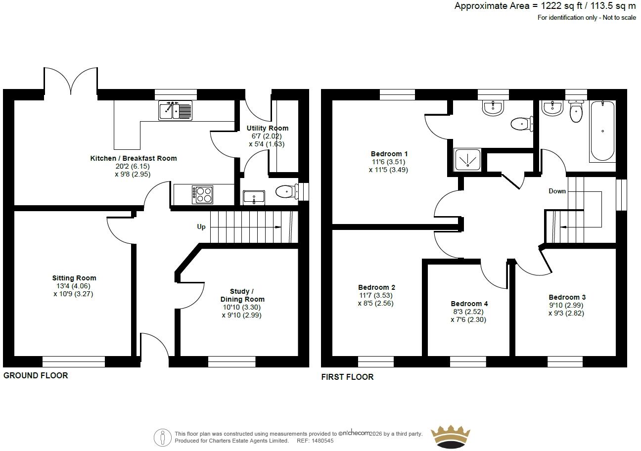 Lobelia Drive, Worthing, West Sussex, BN13 floorplan