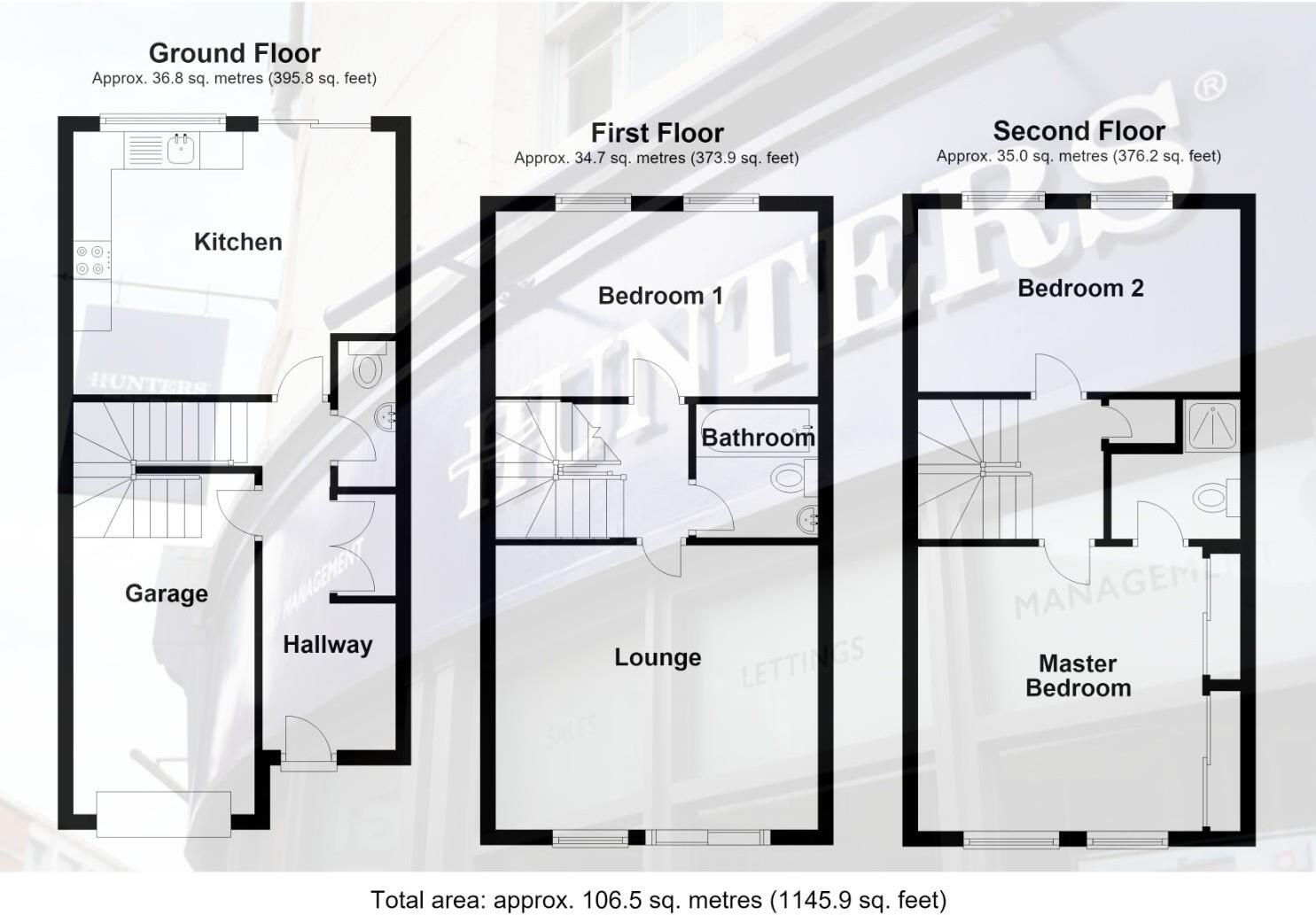 Burton Close, Darwen floorplan