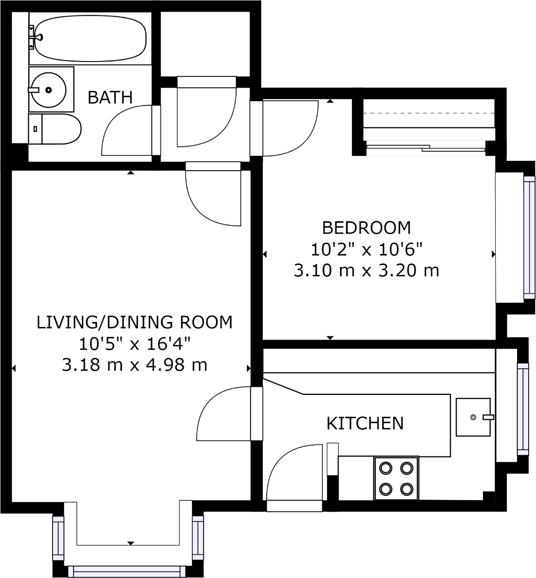 Rochester Close, Nuneaton, CV11 5XL floorplan