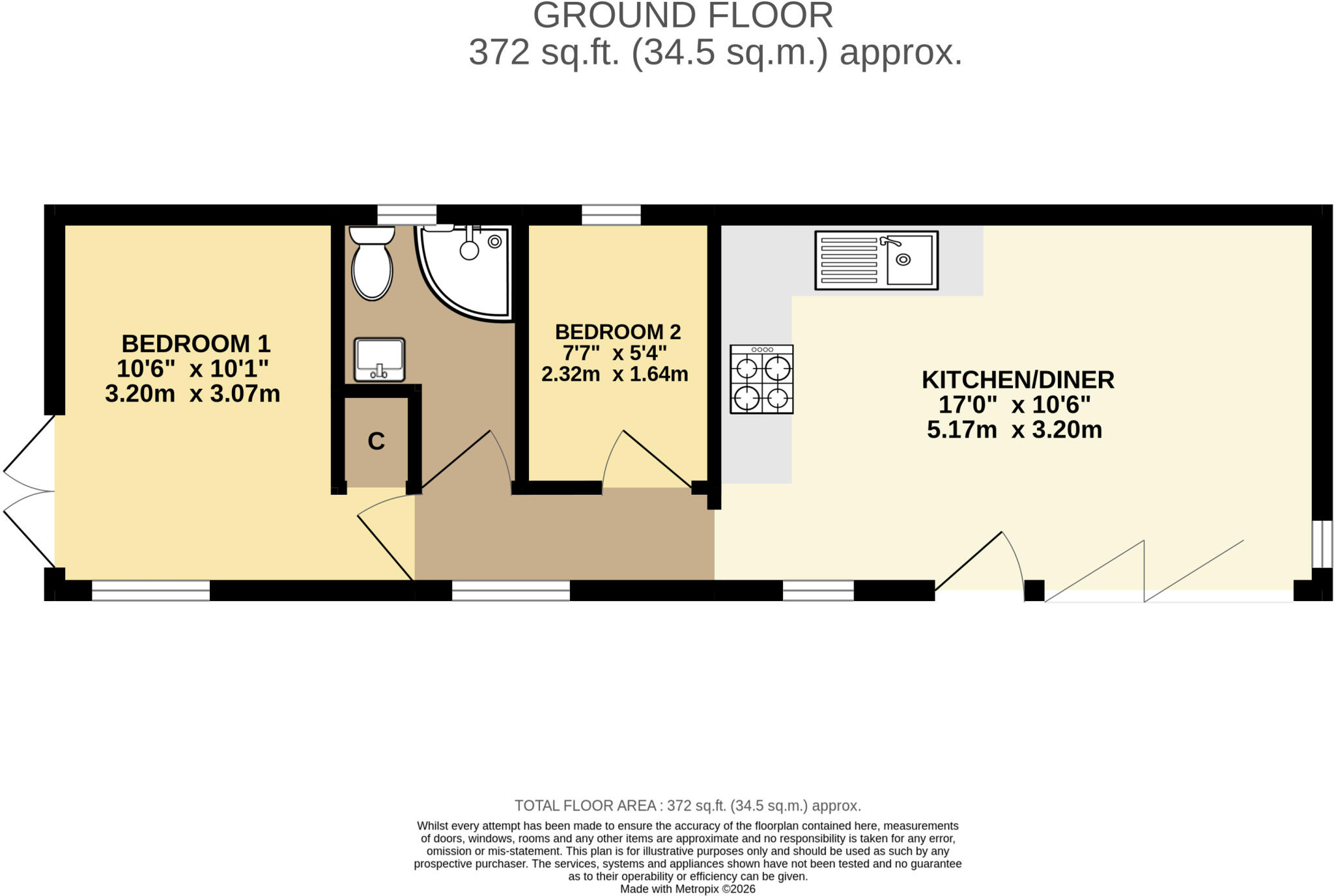 Ware Cliff, Lyme Regis, Dorset, DT7 floorplan