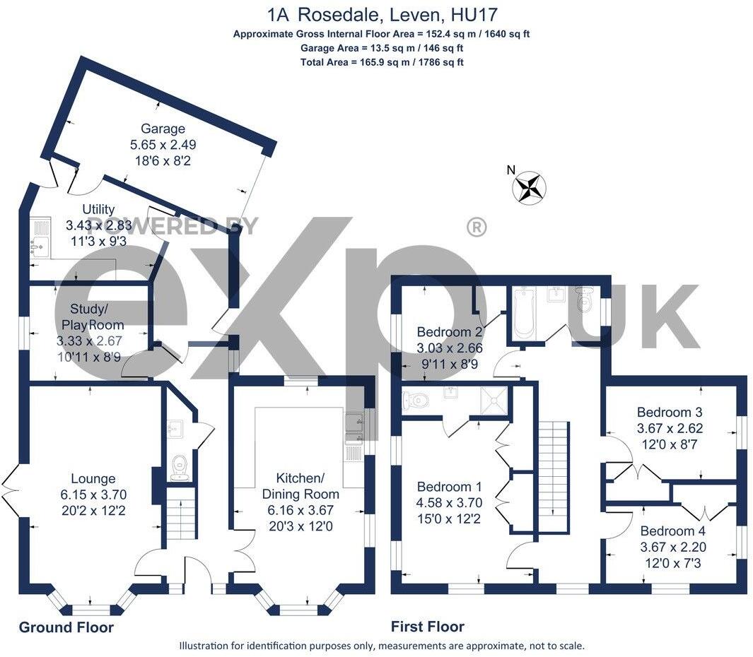 1A, Rosedale, Leven, HU17 floorplan
