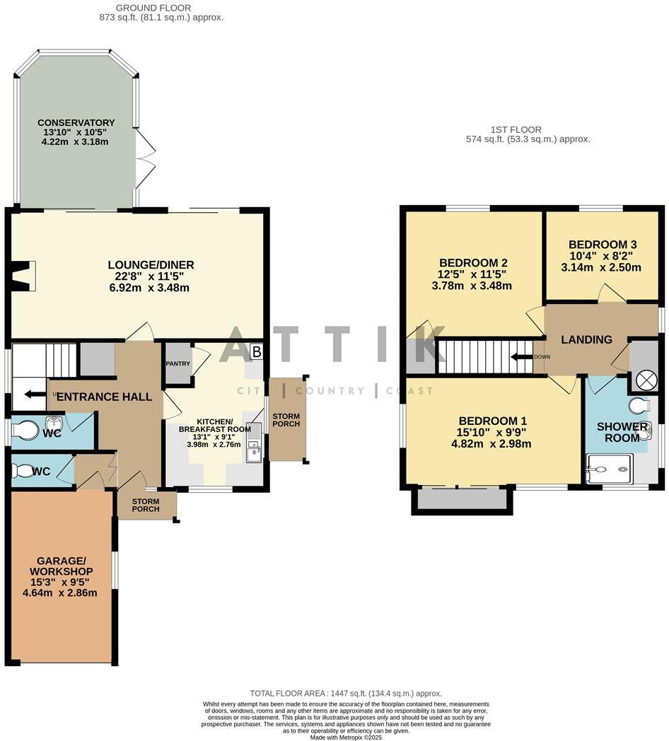 Garden Close, Watton, Thetford floorplan