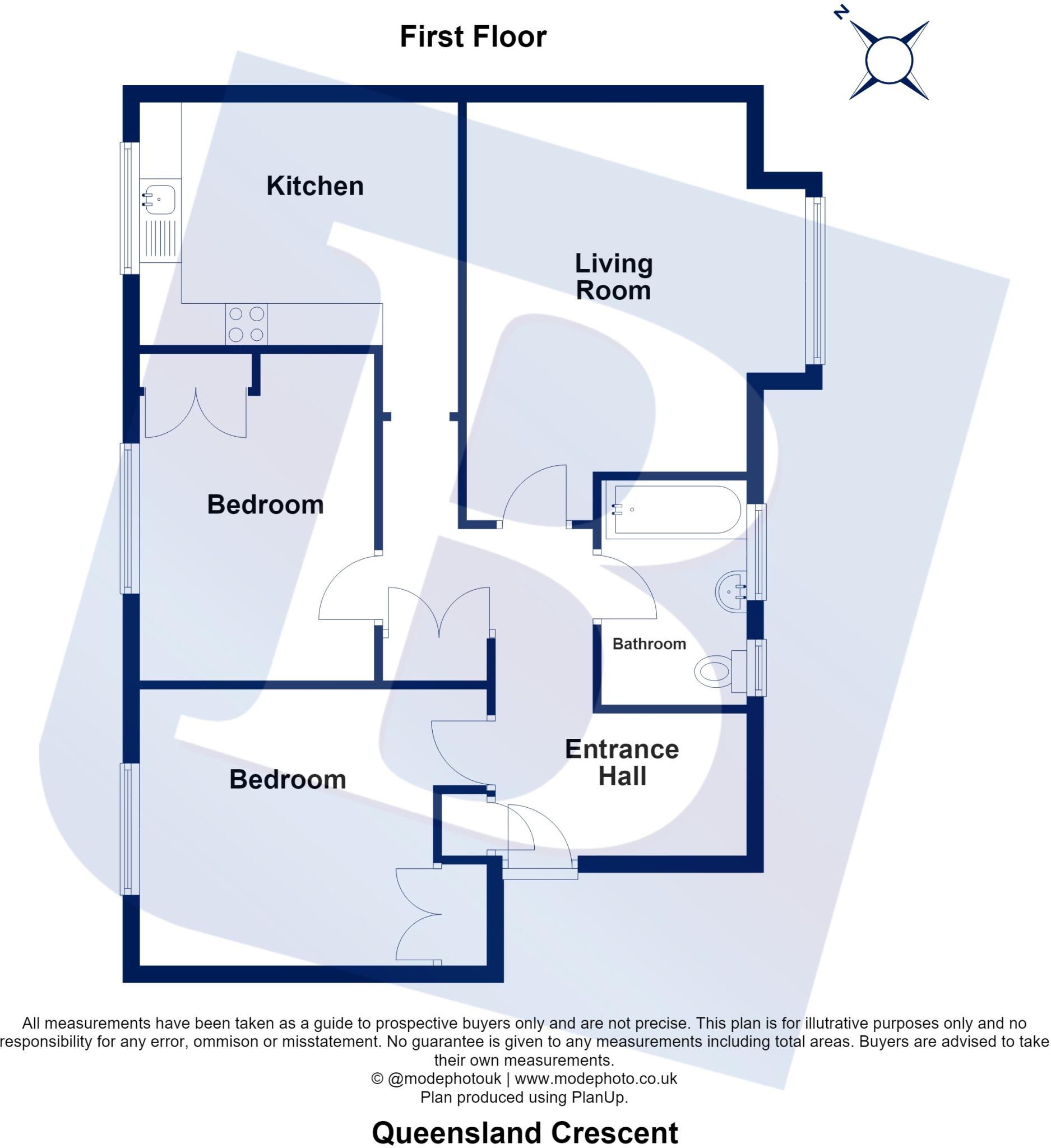 Queensland Crescent, Chelmsford, Essex, CM1 floorplan