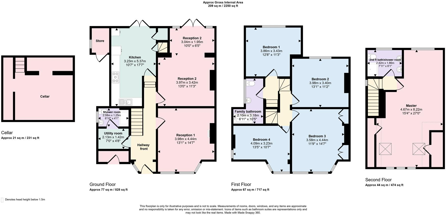 Holdenhurst Avenue, London floorplan
