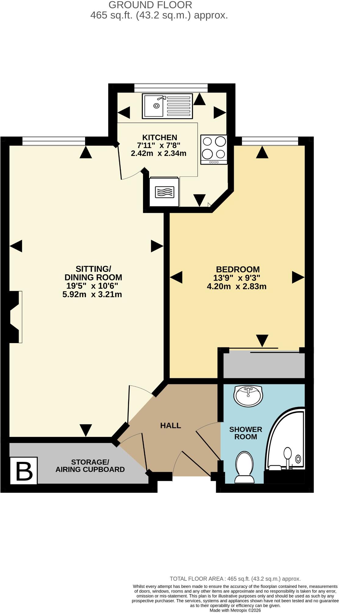 Bridge Road, Romsey floorplan