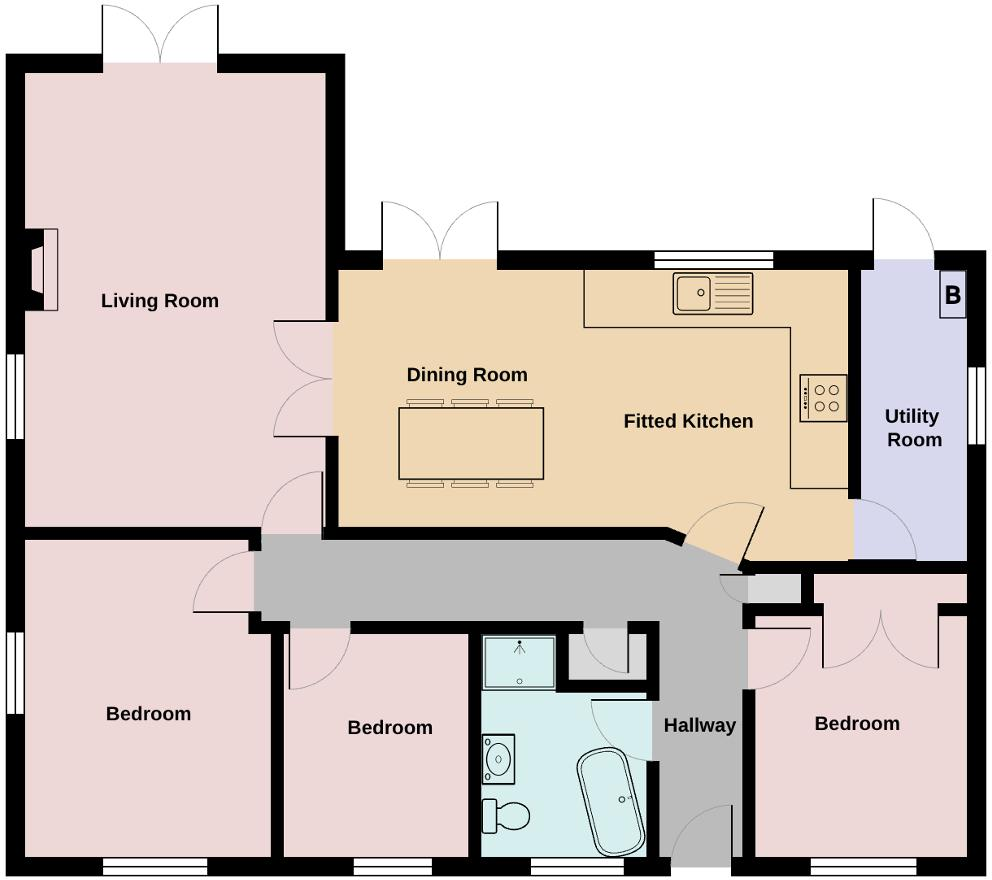 High Street, Blaina, Blaenau Gwent, NP13 3AW floorplan