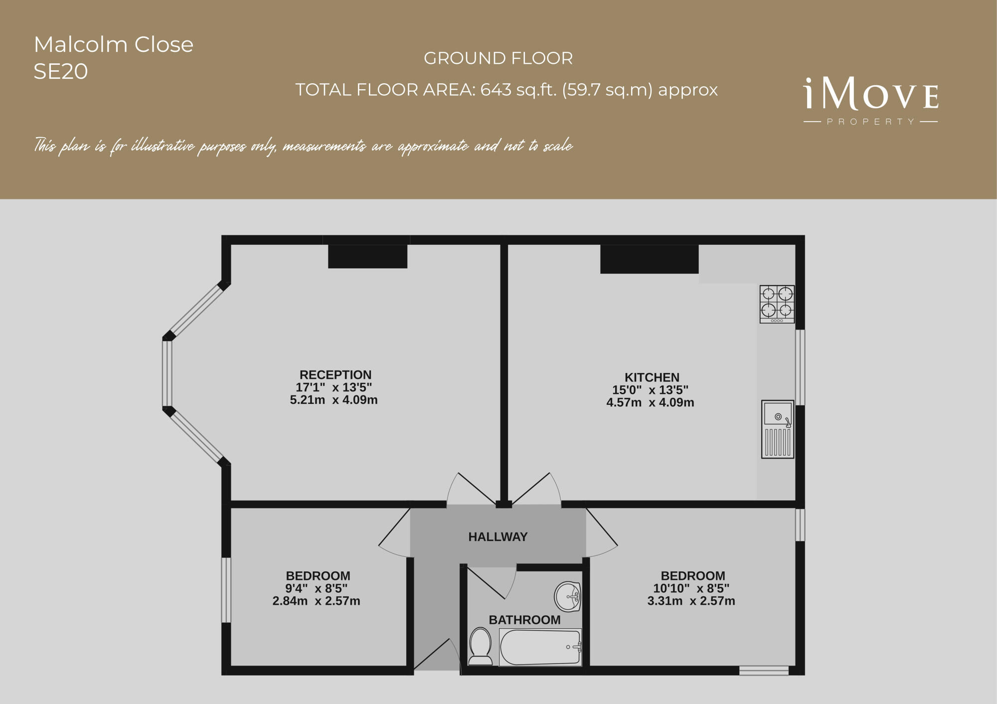 Malcolm Close, Oakfield Road, London, SE20 floorplan