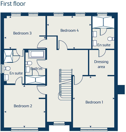 Watermill Way,
Northampton,
NN4 0BF floorplan