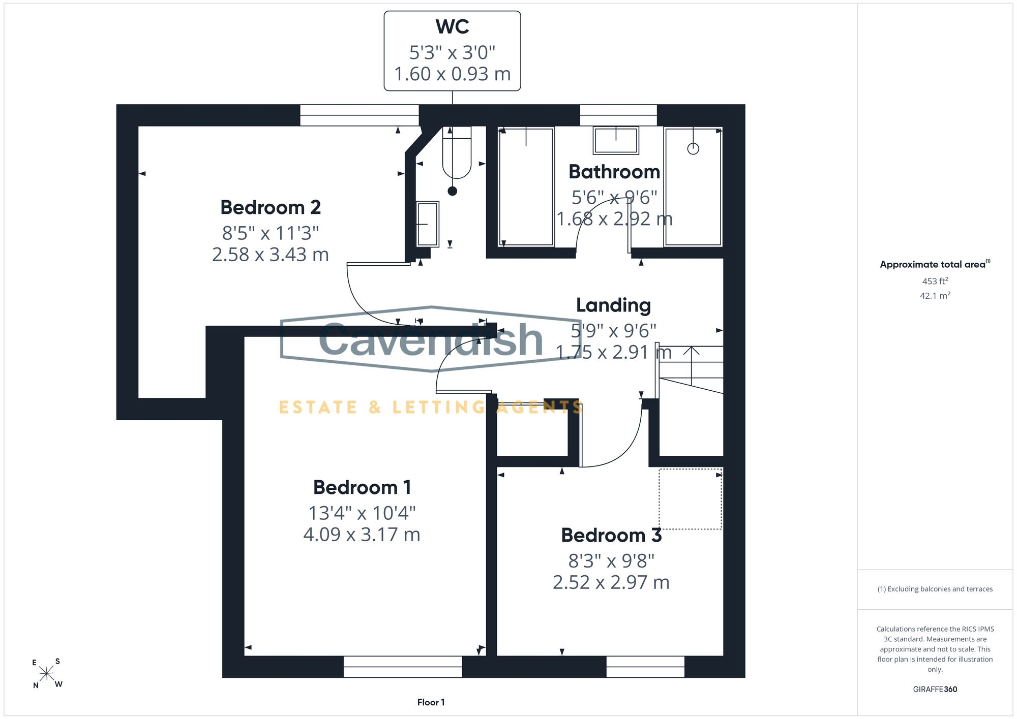 Greenway, Saughall, Chester floorplan