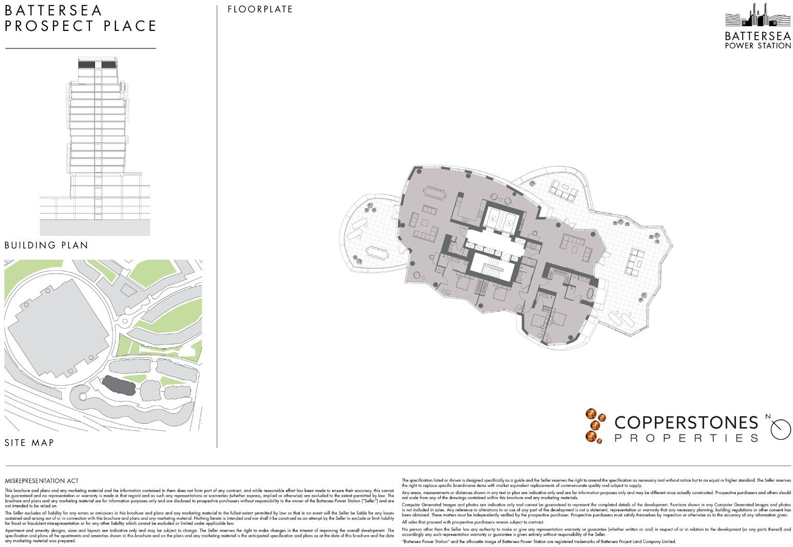 Battersea Power Station, Prospect Way, London floorplan