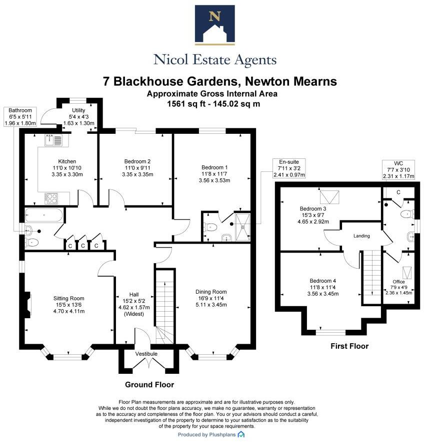 Blackhouse Gardens, Newton Mearns floorplan