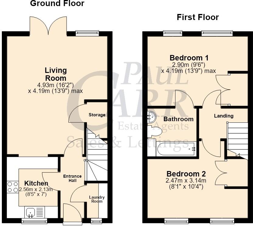 Harman Drive, Lichfield, WS13 8FF floorplan