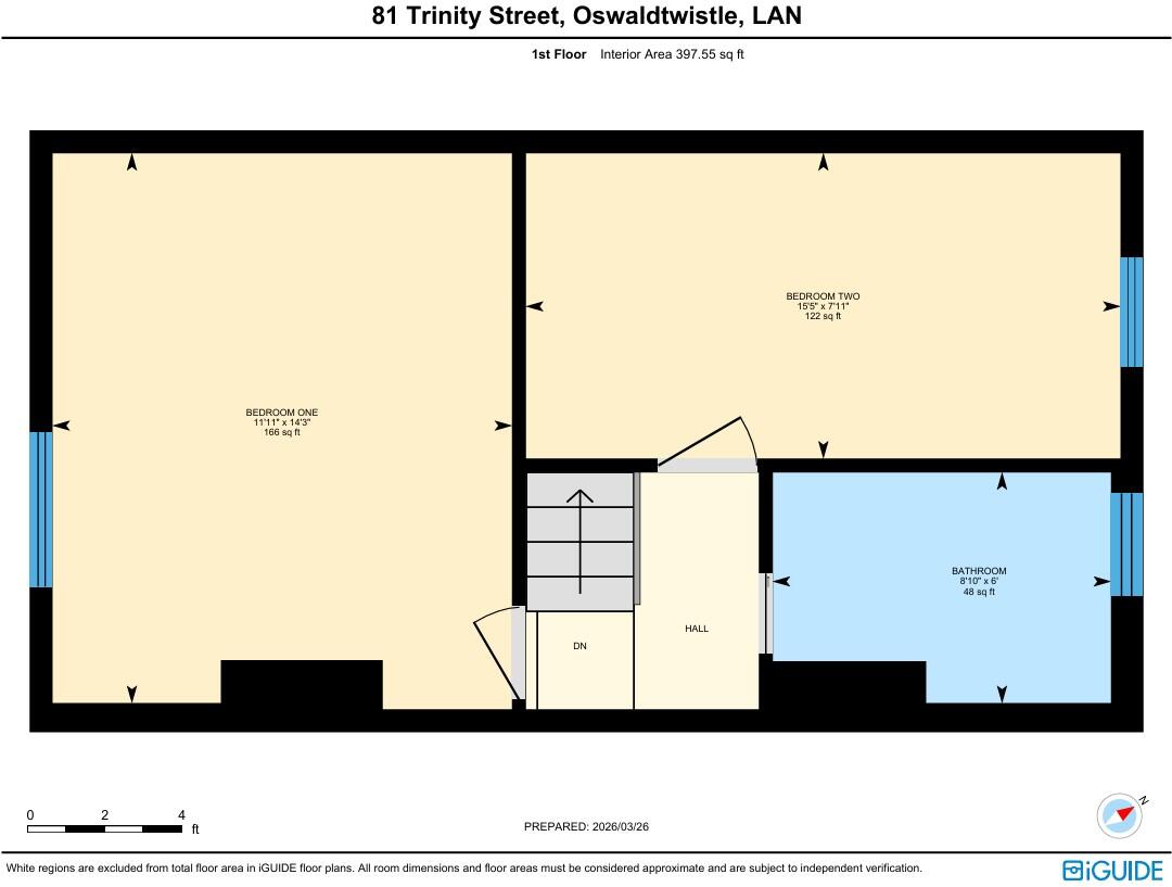 Trinity Street, Oswaldtwistle, Accrington, BB5 floorplan